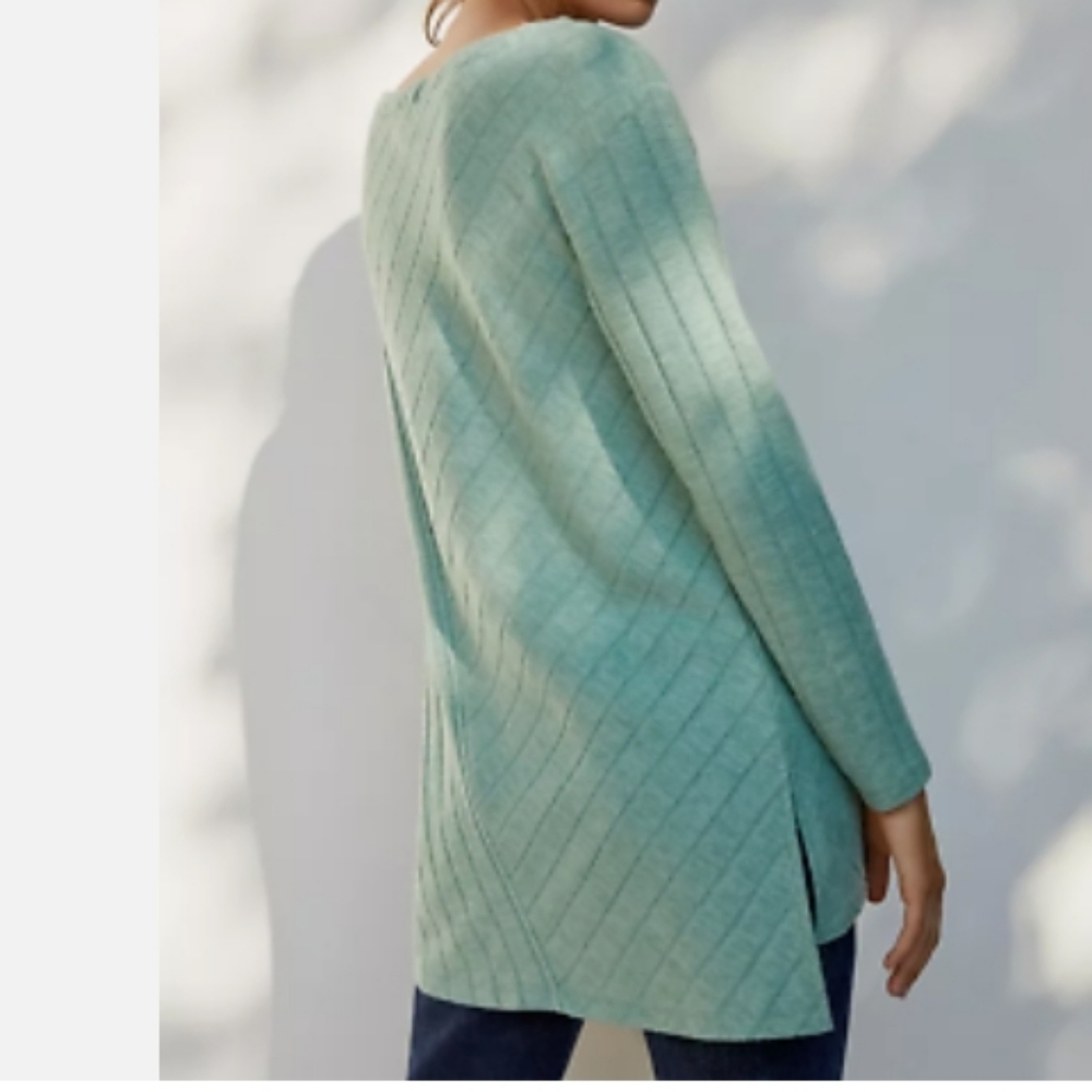 Maeve Anthropologie Devine Cozy Holiday Tunic Top Sz XL